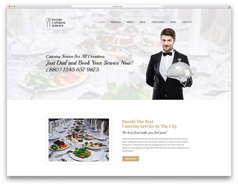 13 Awesome Catering Website Templates 2020 Colorlib