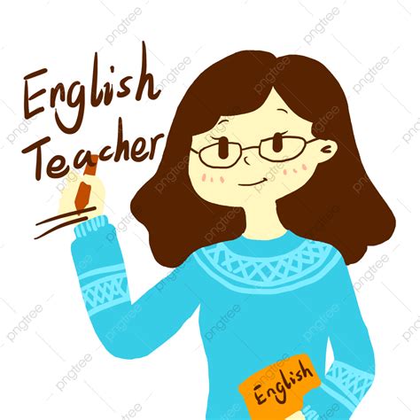 English Teacher Clipart Female