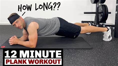 12 Minute Plank Core Workout For Toned Abs And A Tight Core YouTube