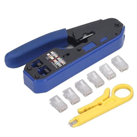 Che Pince De Cble R Seau Outil De Sertissage Rj Kit D Outils De