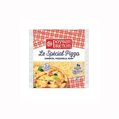 Shredded Mix Pizza Cheese Paysan Breton 200g Nam An Market