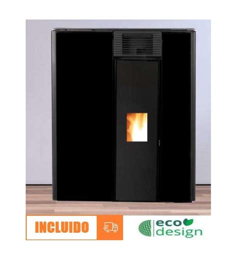 ESTUFA DE PELLETS FOGOSUR PASILLO 12 LR 12 KW DISNER Color BLANCO1