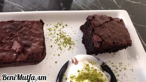 Browni Tarifi Gerçek Browni nasıl yapılır Islak kek Browni YouTube