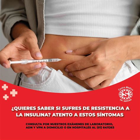 ¿quieres Saber Si Sufres De Resistencia A La Insulina Atento A Estos Síntomas Centro Médico