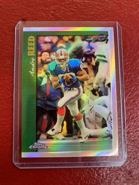 Topps Chrome Refractor R Andre Reed For Sale Online Ebay