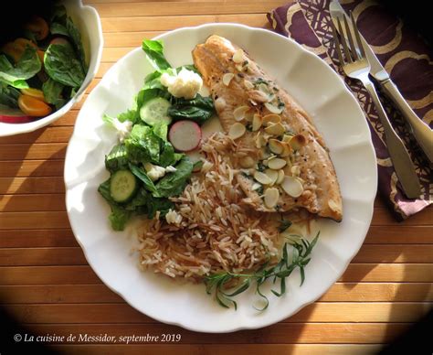 La Cuisine De Messidor Filets De Truite Aux Amandes Et Lestragon