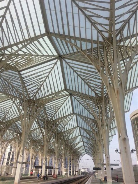 Oriente Train Station in Lisbon | Lisbon train station, Architecture model, Train station