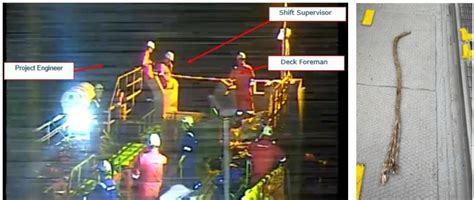 Rope Under Tension Parted On Deck IMCA