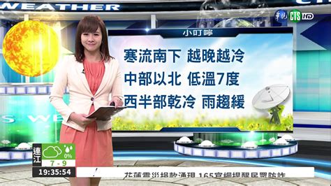 寒流南下越晚越冷 中部以北低溫7度 西半部乾冷雨趨緩 Youtube