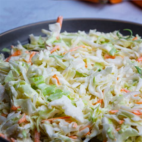 Super Easy Classic Coleslaw Recipe Step By Step How To Cook Recipes