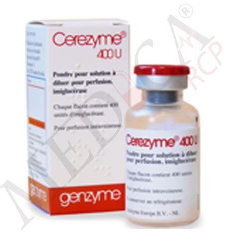 Medica Rcp Cerezyme 400u Indications Side Effects Composition Route Allprice