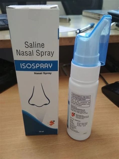 Isospary Sodium Chloride Saline Nasal Spray For Hospital At Rs