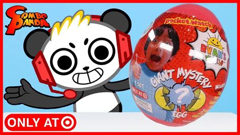 Ryan S World Target Surprise Egg Unboxing Top 5 Combo Panda Toys