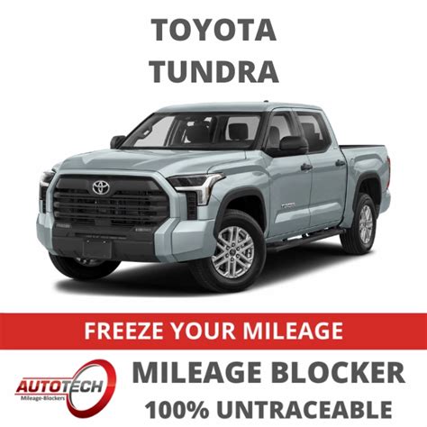 Toyota Tundra Mileage Blocker 2021 2024 Autotech UK