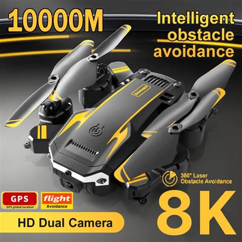 Dron Profesional G6 Pro Con C Mara Dual 8K 5G GPS Evitaci N De Obst