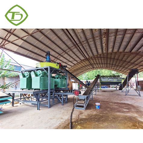 NPK Fertilizer Granule Processing Machinery Complete Organic Fertilizer