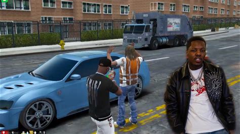 Lil Zay Osama Catches The Opps Lacking Gta Rp Grizzley World