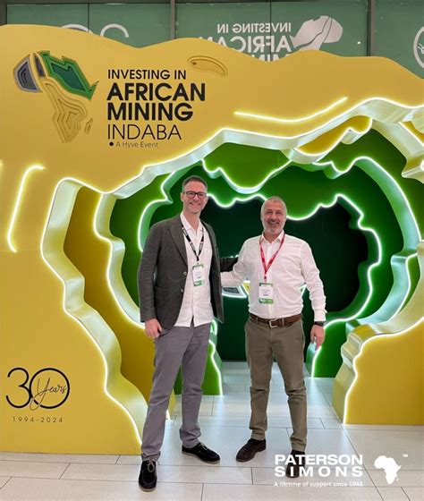 Paterson Simons Attends The Investing In African Mining Indaba 2024