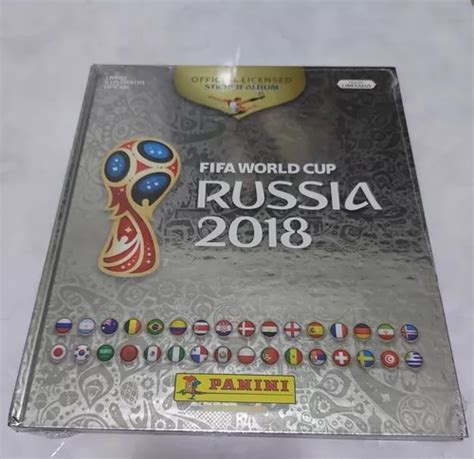 Álbum Prateado Edição Limitada Copa Do Mundo 2018 Lacrado