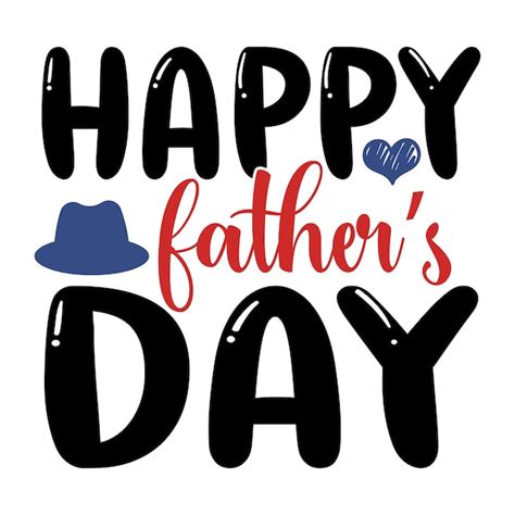 Feliz día del padre SVG Vector Premium