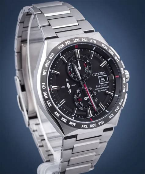 Citizen At E Zegarek Radio Controlled Super Titanium Eco Drive