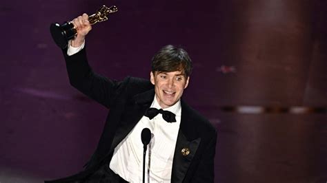 Cillian Murphy wins Best Actor for 'Oppenheimer' at the 2024 Oscars ...