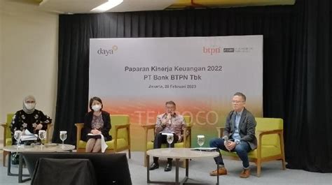 BTPN Bagikan Dividen Rp 619 Miliar 20 Persen Dari Laba Bersih 2022 Tempo