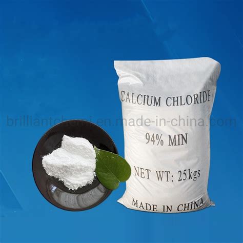 White Granular Cacl2 Industrial Grade Water Treatment 94 Calcium