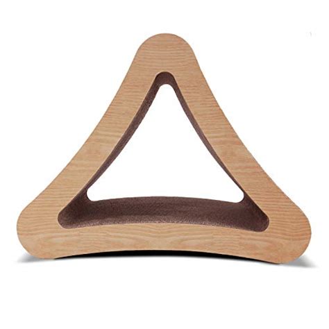 Scratchme 3 Sided Triangle Cat Scratching Post Scratcher Cardboard Review