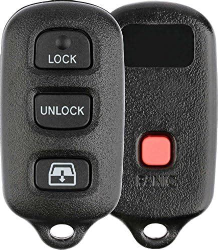 KeylessOption Replacement Keyless Entry Remote Shell Case And Button