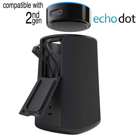 Meh: Vaux Portable Speaker & Battery for 2nd Gen Echo Dot Make Alexa ...