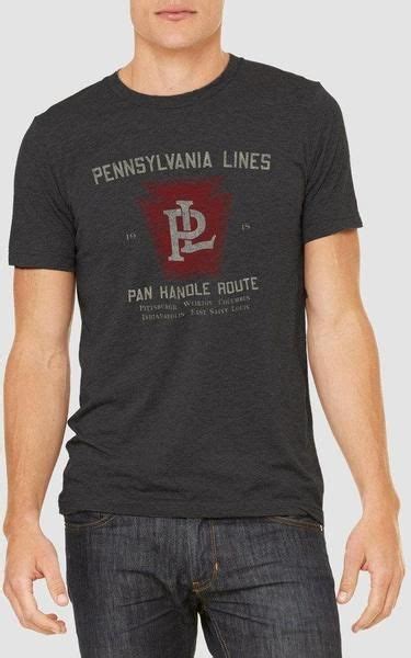 Vintage Railroad T Shirts Ringaboy Retro Train Tees Mens Tops