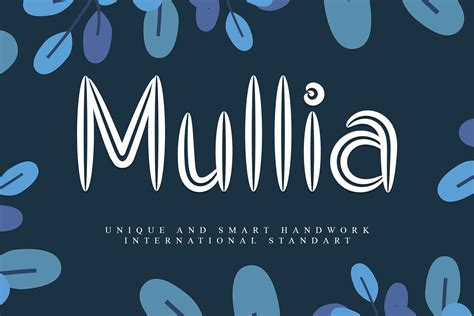 Mullia Font By Giartstudios Creative Fabrica