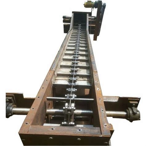 Mild Steel Double Sprocket Tapered Roller Drag Chain Conveyors