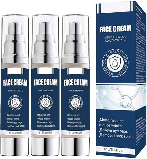 Mens Face Cream 50ml 6 In 1 Mens Face Moisturizer Mens Anti Aging