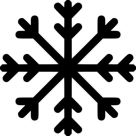 Snowflake Svg Png Icon Free Download 447433 Onlinewebfontscom