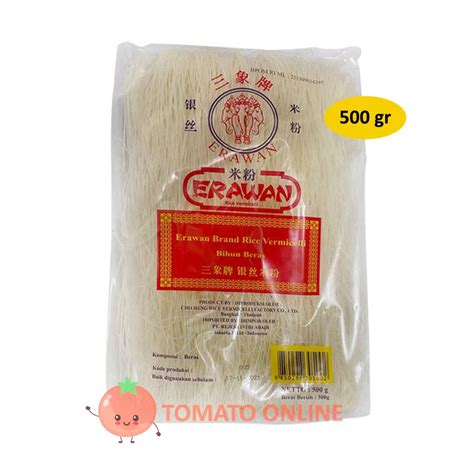 Jual Erawan Bihun Beras Thailand Rice Vermicelli Gram Gr G