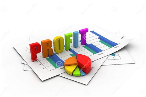 Business Profit Graph Stock Illustration Illustration Of Height 21127834