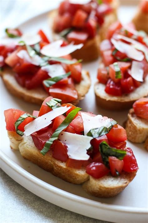 Bruschetta With Tomatoes Basil And Balsamic Vinegar Joyous Apron