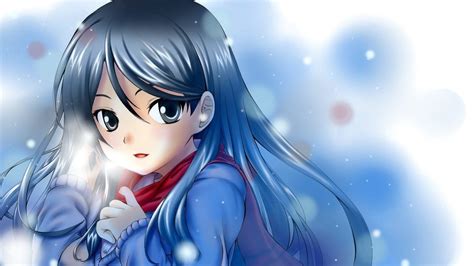 Winter Anime Wallpapers - Wallpaper Cave