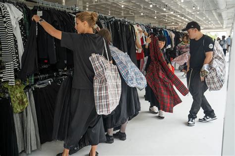 They Are Wearing Comme Des Garçons Sample Sale