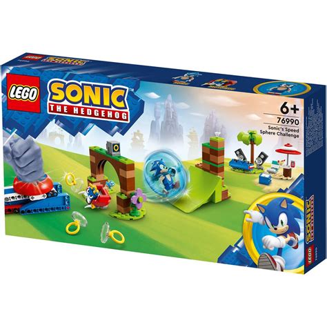 LEGO Sonic The Hedgehog Sonic S Speed Sphere Challenge Set 76990