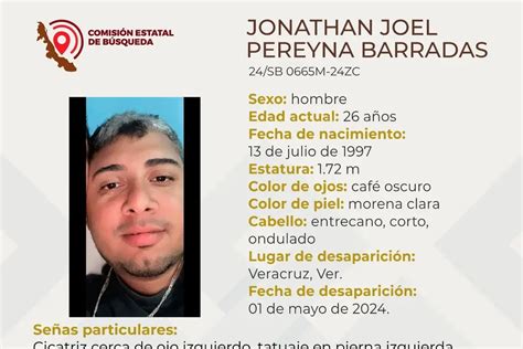 Joven Desaparece En El Puerto De Veracruz Checa Sus Caracter Sticas