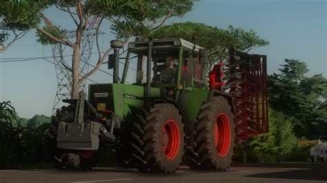 Fendt Favorit Lsa Vor Der Scheibenegge Modding Welt