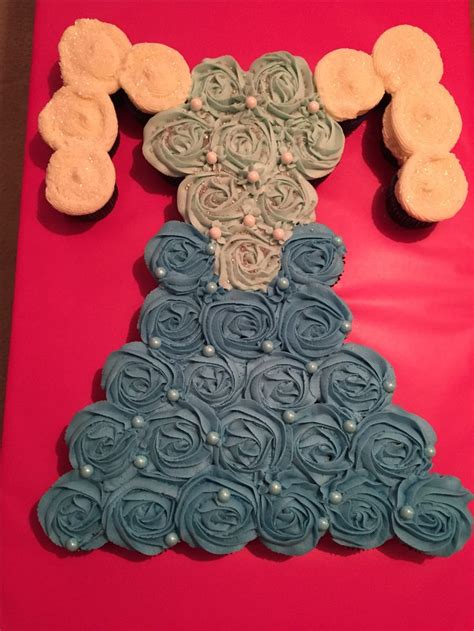 Elsa Pull Apart Cupcake Cake Pull Apart Cupcake Cake Pull Apart