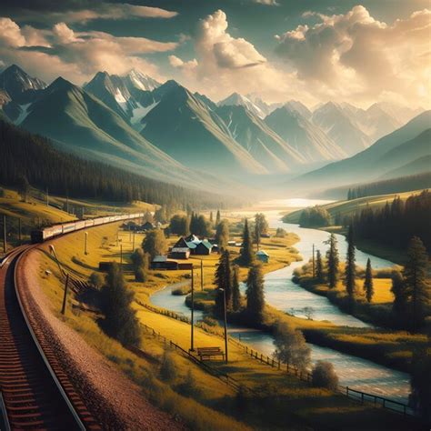 Premium Photo | Trans Siberian