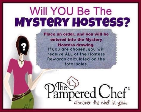 Mystery Host Pampered Chef Party Right Here On Facebook Starting