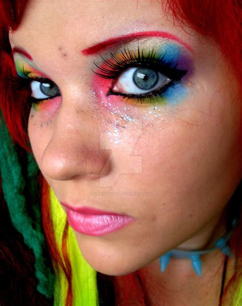 Rainbow Makeup 2 by KatinkaAlig on DeviantArt