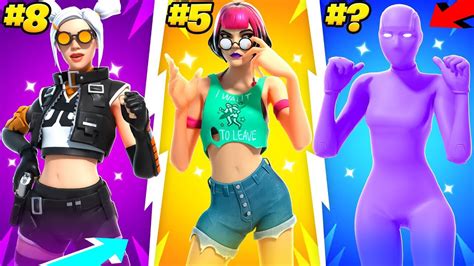 Las Skins M S Tryhard Y Otakus De Fortnite En Youtube