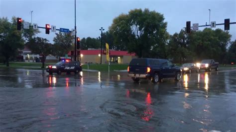 Saturday Morning Update Grand Forks Street Flooding Youtube